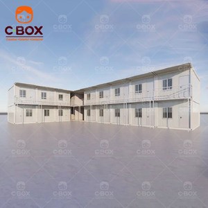 บ้านสำเร็จรูปราคาประหยัดแบบโมดูลาร์ 2 ชั้น สำหรับหอพัก สำนักงานไซต์งาน ค่ายทำเหมือง โรงพยาบาล บ้านคอนเทนเนอร์แบบถอดประกอบได้ - Product Image 1
