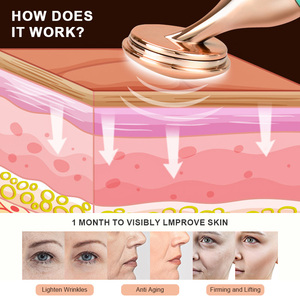 3 en 1 Cepillo de limpieza facial y barra de belleza Levantamiento DE LA PIEL Estiramiento Masaje de vibración 3D Dispositivo masajeador de ojos eléctrico - Product Image 5