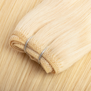 2025 100% più venduti bundle di capelli umani biondo vergine grezza trama di colore chiaro che vende extension per capelli a doppio disegnato - Product Image 1