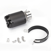 60MM 슬립온 유니버설 모터사이클 GP 배기구 CNC DB 킬러 머플러 카와사키 Z900 FZ6 RC390 S1000XR용