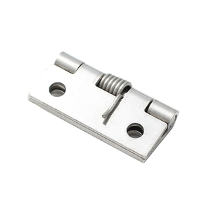 Dobradiça de Mola <span class=keywords><strong>Mini</strong></span> Moderna em Aço Carbono com 2mm de Espessura, Fechamento Automático, Ângulo de Abertura de 180°, Fácil Instalação para Portas/Armários - Product Image 4