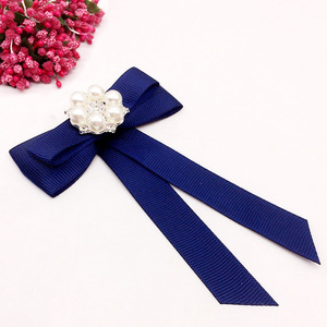 Ruban gros-grain en strass double nœud, nœud d'emballage en <span class=keywords><strong>satin</strong></span> pour col de bouteille de vin, nœud de décoration de bouteille de parfum, vente en gros