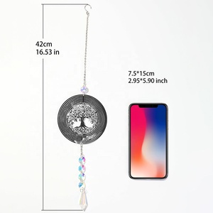 Campanas de Viento Tradicionales de Lujo con Diseño 3D de Animales y Árboles, Acero Inoxidable 304 de 15 cm, Hechas a Mano, Adorno para Jardín y Festividades, Precio de Fábrica - Product Image 6