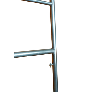 Fábrica de acero moderno móvil <span class=keywords><strong>Walk</strong></span>-through H Frame Q235 galvanizado de alta resistencia resistente a la corrosión tablón de andamio 1 año - Product Image 6