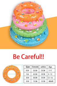 <strong>Customized</strong> logo Inflatable <strong>Pool</strong> <strong>Float</strong> with Different Sizes PVC Swimming Rings for Adults/kids - Product Image 5