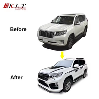KLT Kit de carrosserie de conversion large de lifting de voiture de haute qualité pour Land Cruiser Prado 2018 mise à niveau vers le modèle Land Cruiser Prado E