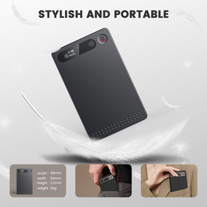 人工智能智能录音机，GPT-4o 和 112 种语言实时转录，64GB 内存，23 小时电池，安全加密 - Product Image 3