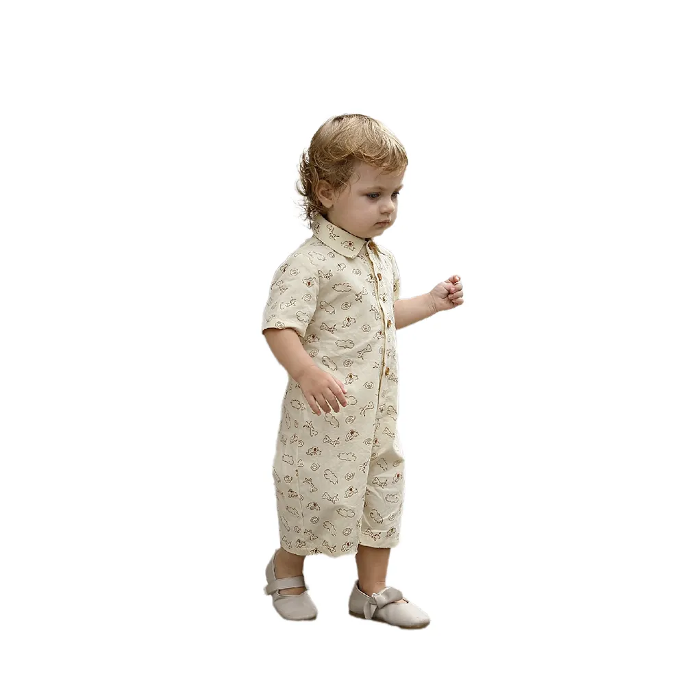 Billybear 2023 Latest Unisex Baby Jumpsuit Organic Cotton Kids Toddler Baby Boy Girl Clothes Romper Baby Girl
