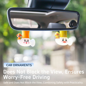Adorno para Espejo Retrovisor de <span class=keywords><strong>Coche</strong></span> BAVISS OEM, Diseño de Muñeca Compacta, No Bloquea la Visión de Conducción, Garantiza Seguridad y Decoración, Tendencia 2025 - Product Image 4