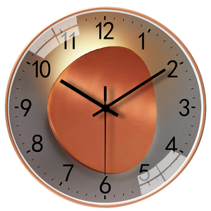 Modern Luxury 8-Inch Quartz <strong>Wall</strong> <strong>Clock</strong> <strong>Silent</strong> Fashion Living Room Home Decor Single Face Light Luxury Promotional Quartz <strong>Clock</strong> - Product Image 1