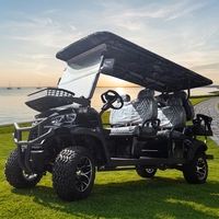 Nouvelle Voiturette de Golf Électrique LSV 6 Places Homologuée Route 2026, Batterie Lithium 60V, Buggy Rehaussé, Certifiée DOT CE, Freins à Disque Avant