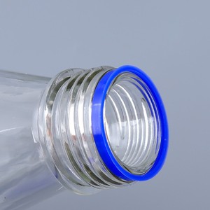 Konische Blaue Kappe Versiegelte Borosilikatglas-Laborreagenzflasche Transparente Erlenmeyerkolben-Flasche Graduiert 250mL - Product Image 6