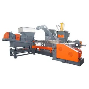 Plastic Extruderen Granulerende Machine Pp Pe Calciumoxide Plastic Pellet Maken Machine