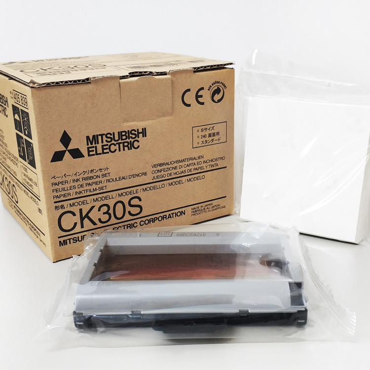 Papel de impresora térmica a color de alta densidad Mitsubishi Ck30S para impresora de video ultrasonido
