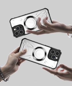 Trend 2025 fundas magnéticas para teléfono móvil a prueba de golpes TPU PC funda trasera para teléfono móvil para <span class=keywords><strong>Samsung</strong></span> S25 Ultra S24 A55 A05 A16 - Product Image 4