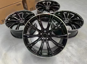 Maining Jantes en aluminium forgé <span class=keywords><strong>noir</strong></span> brillant à rayons multiples pour <span class=keywords><strong>Audi</strong></span> <span class=keywords><strong>Q8</strong></span>/SQ8 4M ABT GR22 Aftermarket 5x112 22x10J - Product Image 3