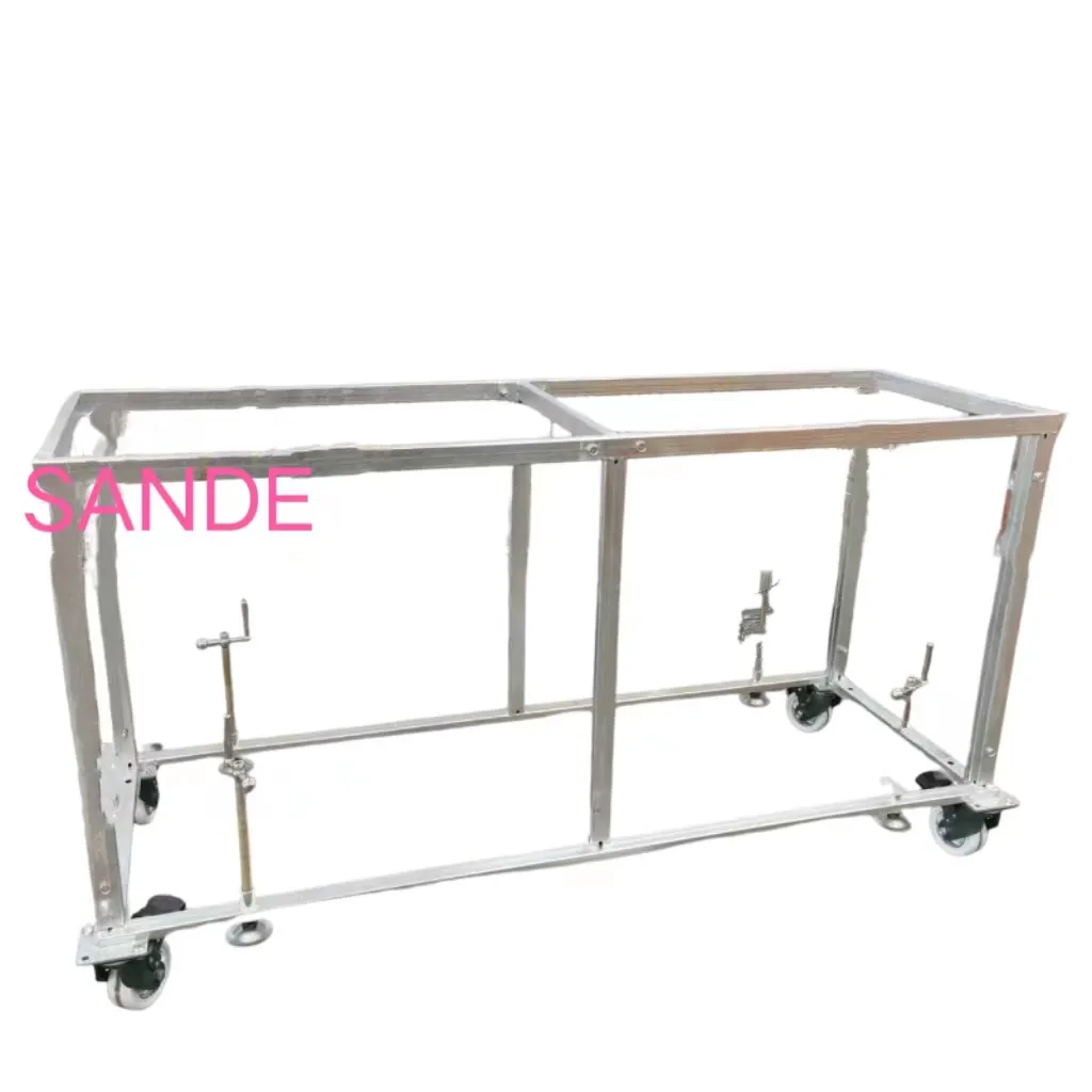 SANDEホットセールヘビーデューティーツールワークベンチ高さ調節可能なワークテーブル石加工テーブル