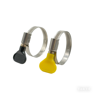 Collier de serrage Tianjin avec poignée <span class=keywords><strong>à</strong></span> clé en acier inoxydable 304 poli 9 mm, diverses tailles, coloré, pour raccordement de tuyaux - Product Image 2