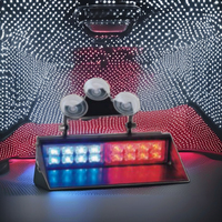 Ampoule stroboscopique 48W LED pour tableau de bord de véhicule, nouvel état, voyant d'avertissement clignotant pour voitures 12V et 24V, accessoires d'éclairage de voiture