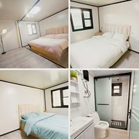 Casa Contenedor Prefabricada Expandible de 2, 3 o 4 Dormitorios (20/40 Pies) con Cocina, Hogar Modular para Uso de Oficina, Casa Pequeña de Lujo