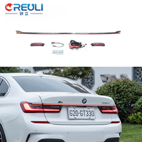 Luces Traseras LED Dinámicas Secuenciales Tipo Through-Type Ahumadas Plug & Play, Barra de Luz de Freno Trasera, Piezas de Automóvil para BMW Serie 3 G20 20-23
