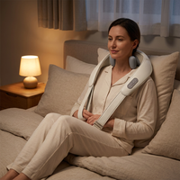 Appareil de massage Shiatsu pour le cou et les épaules, soulagement de la douleur cervicale et du trapèze, relaxation profonde des tissus corporels