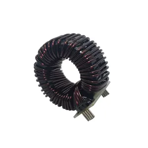 120uh núcleo toroidal núcleo de ferrite choke indutores de alta potência 30a eletrônico 12 0 12 bobina indutor de modo comum