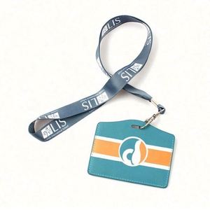 Wholesale Promotional Customized Logo Badge Reel Id Card Holder Keychain Neck <b>Lanyard</b> - Product Image 3