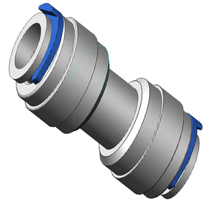 Raccordi rapidi POM-spingere per collegare 1/4 raccordi per tubi d'acqua "<span class=keywords><strong>3</strong></span>/8" RO, connettore maschio a gomito per sistema di osmosi inversa - Product Image 1