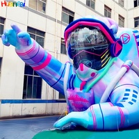 Personalizada inflable astronauta aire modelo publicidad volar astronauta disfraz gigante inflable ASTRONAUTA