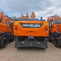 Excavadora Usada Doosan DX210W-7B Develon de 20 Toneladas, 90% Nueva, con Cabina Central para el Conductor, Buen Estado, Precio Bajo, Modelos Doosan Dx210-7 Dx300 Dx150w Dx225