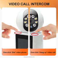 Kamera CCTV WiFi Keamanan Rumah Jaringan PTZ Dalam Ruangan Cerdas AI Audio Dua Arah Kamera Video Call 2MP Terlaris 2026