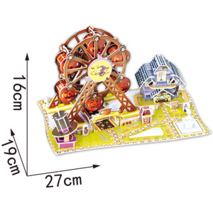 ขายดีของเล่นปริศนาเพื่อการศึกษาของเด็กของเล่นคริสต์มาสของขวัญแสนสนุก3D จิ๊กซอว์วัสดุ epeps ของขวัญวันเกิดสำหรับเด็ก - Product Image 2