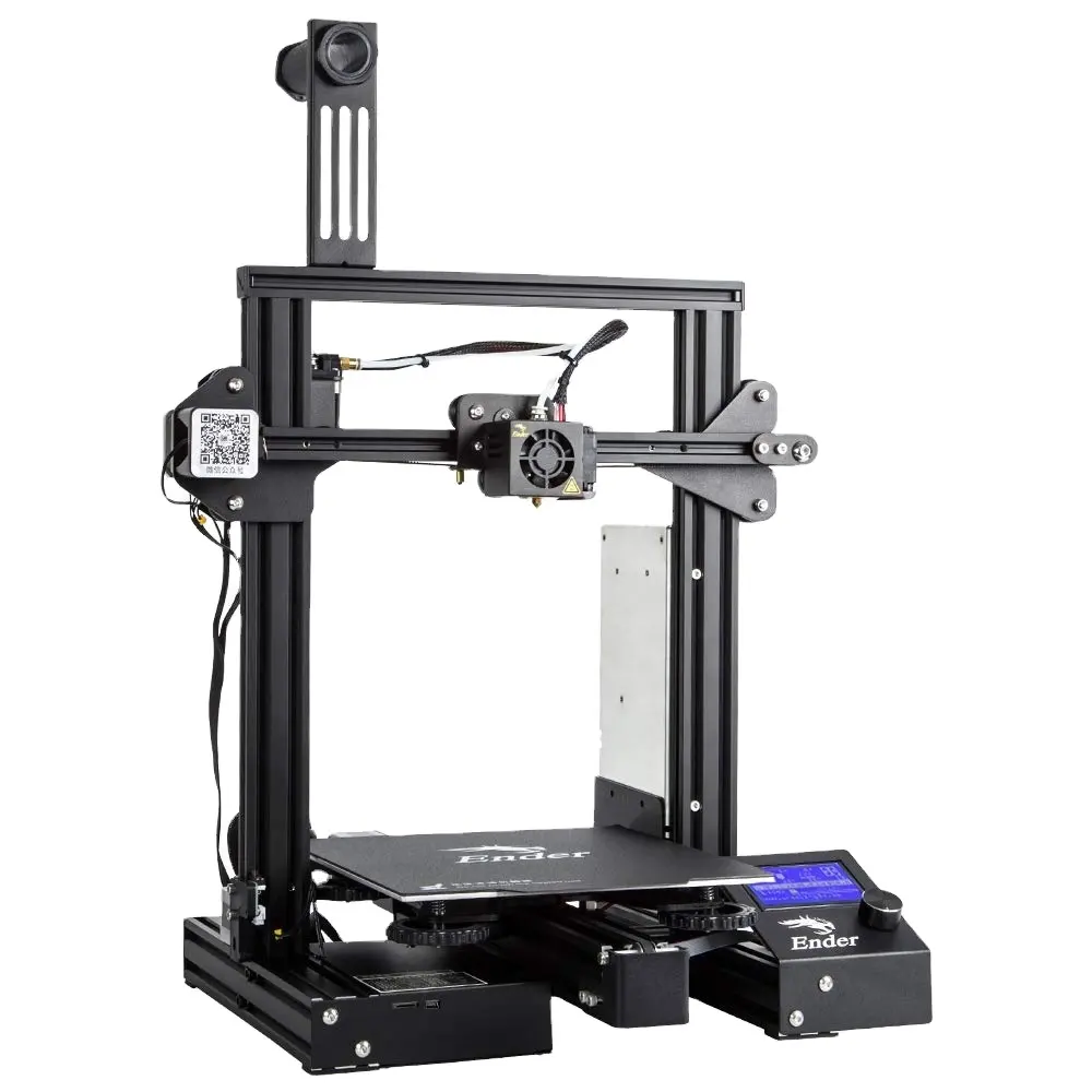 Dedicate and Multi-functional FDM normal build size 3D Printer Ender 3 pro for miniature figures&education fields