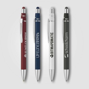 Stylo à bille personnalisé pour entreprise avec logo, stylo publicitaire, gravure 0,5, gel pour coloration, stylo à bille à clic, vente en gros, cadeau, stylo en métal - Product Image 1