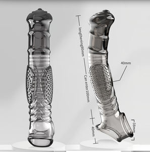 Funda para Pene de Alta Elasticidad, Juguetes para Retrasar la Eyaculación, Extensor de Pene para Adultos - Product Image 3