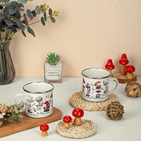 Senny produits en gros produits bon marché gobelets en émail à sublimer tasse en émail lavable au lave-vaisselle coquetier en émail à sublimation