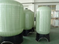 Réservoir sous pression en fibre de verre FRP haute résistance 150 psi pour système de filtration d'eau adoucissante