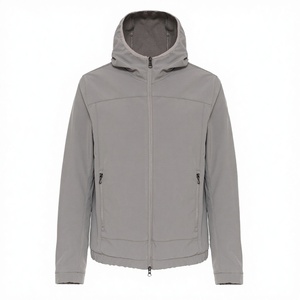 New Arriver Outdoor Windproof Casual Unisex Soft Shell Stand Collar Winter Waterproof Hiking <b>Zipper</b> <b>Jacket</b> - Product Image 3