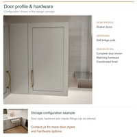Meuble de cuisine en PVC thermoformé, style porte encadrée, aménagement en L, boîtes de rangement en MDF et tiroirs à fermeture amortie