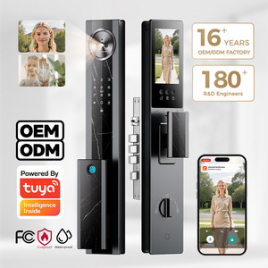 Serratura Intelligente OEM H01 con Riconoscimento Vene Palmari, Impronte Digitali, NFC, Wifi per Porte <span class=keywords><strong>in</strong></span> Alluminio e Cancelli Metallici - Product Image 1
