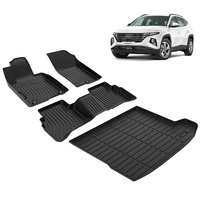 Alfombrillas de TPE 3D para coche, accesorios de Interior para Hyundai Tucson Sonata Hybrid Tucson NX4 gasolina Tuson IX Venue