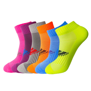 Chaussettes de sport FELE pour hommes, compression élite, haute tige, antibactériennes, en spandex/nylon, logo sur le corps, tricotées, pour les séances d'entraînement quotidiennes au printemps - Product Image 4