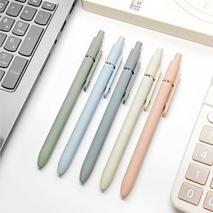 Stylos à bille rétractables 1,0 mm, encre noire, corps en plastique, pointe fine, écriture fluide, séchage rapide pour le journaling - Product Image 2
