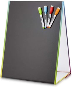 Custom Double Sided Foldable Dry Erasable Desktop <strong>Whiteboard</strong> Tabletop Magnetic Dry Erase <strong>Whiteboard</strong> <strong>Whiteboard</strong> - Product Image 2