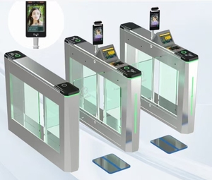 304 in acciaio inox Anti-collisione oscillazione barriera Qr codice lettore di accesso tornelli di controllo Speed Gate - Product Image 6