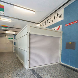 <span class=keywords><strong>Garage</strong></span> mobile <span class=keywords><strong>pliable</strong></span> en panneaux sandwich de 20 pieds et 40 pieds avec ventilation respirante, utilisation en extérieur, certifié CE, maison mobile - Product Image 3