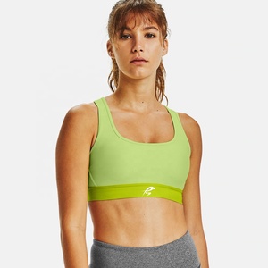 Sujetador deportivo de yoga de alto soporte para mujer con espalda cruzada para fitness y gimnasio - Material Spandex/Poliéster - Product Image 1