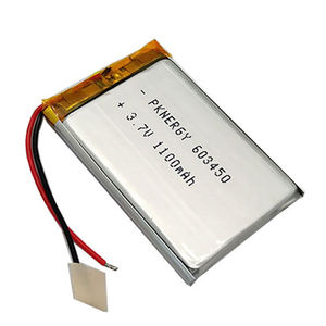 Appareils d'échange portables batterie 3.7v lipo 603450 1100mAh cellule lithium polymère rechargeable pour PDA,taxi-machine, lecteur CD - Product Image 2