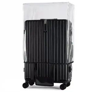 투명 pvc 여행 가방 커버 프로텍터 26 인치 pvc 투명 여행 가방 프로텍터 커버 승화 빈 수하물 커버